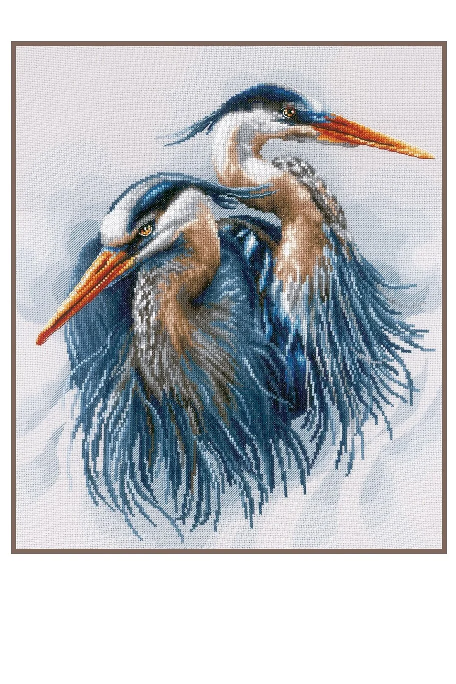 Blue Herons Secret Stitch A Long 21 Cross Stitch Boutique