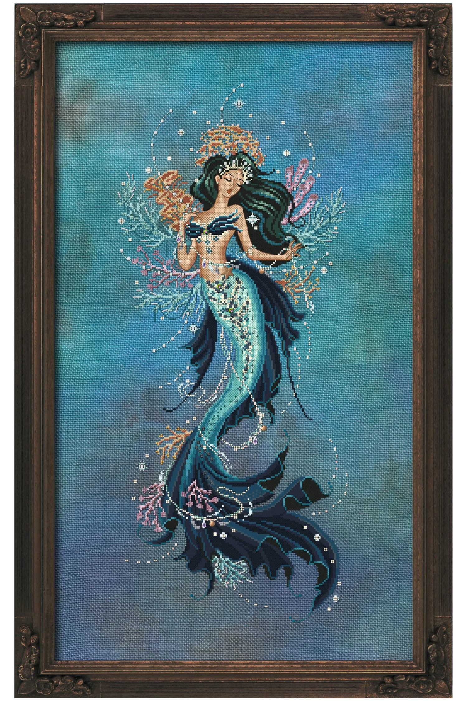 Maiden of Tubbataha Counted Cross Stitch Chart by Bella Filipina Designs — Cross Stitch Boutique maiden-of-tubbataha-counted-cross-stitch-chart-by-bella-filipina-designs-cross-stitch-boutique