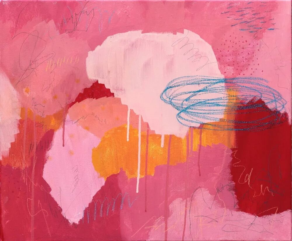 Good morning 🌸

.
.
.
.
.
#femaleartist #colorfulartwork #abstraction #abstractexpressionism #contemporaryart #abstractpainting #colorfulhome #floridaartist #queerartist #womenwhopaint #abstractexpressionist  #mixedmediaart #acrylicpainting #markmak