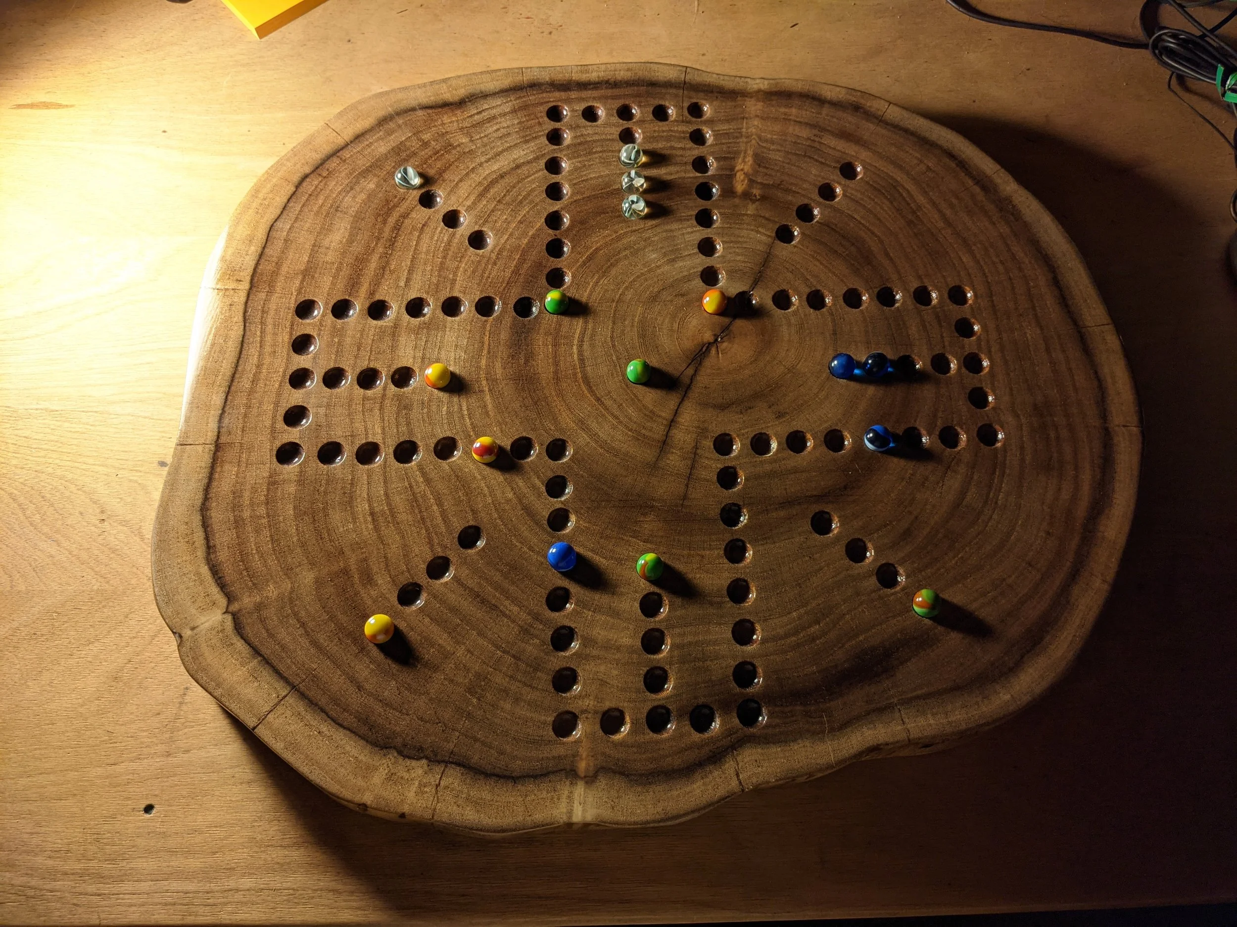  4-player side of a Taki board 