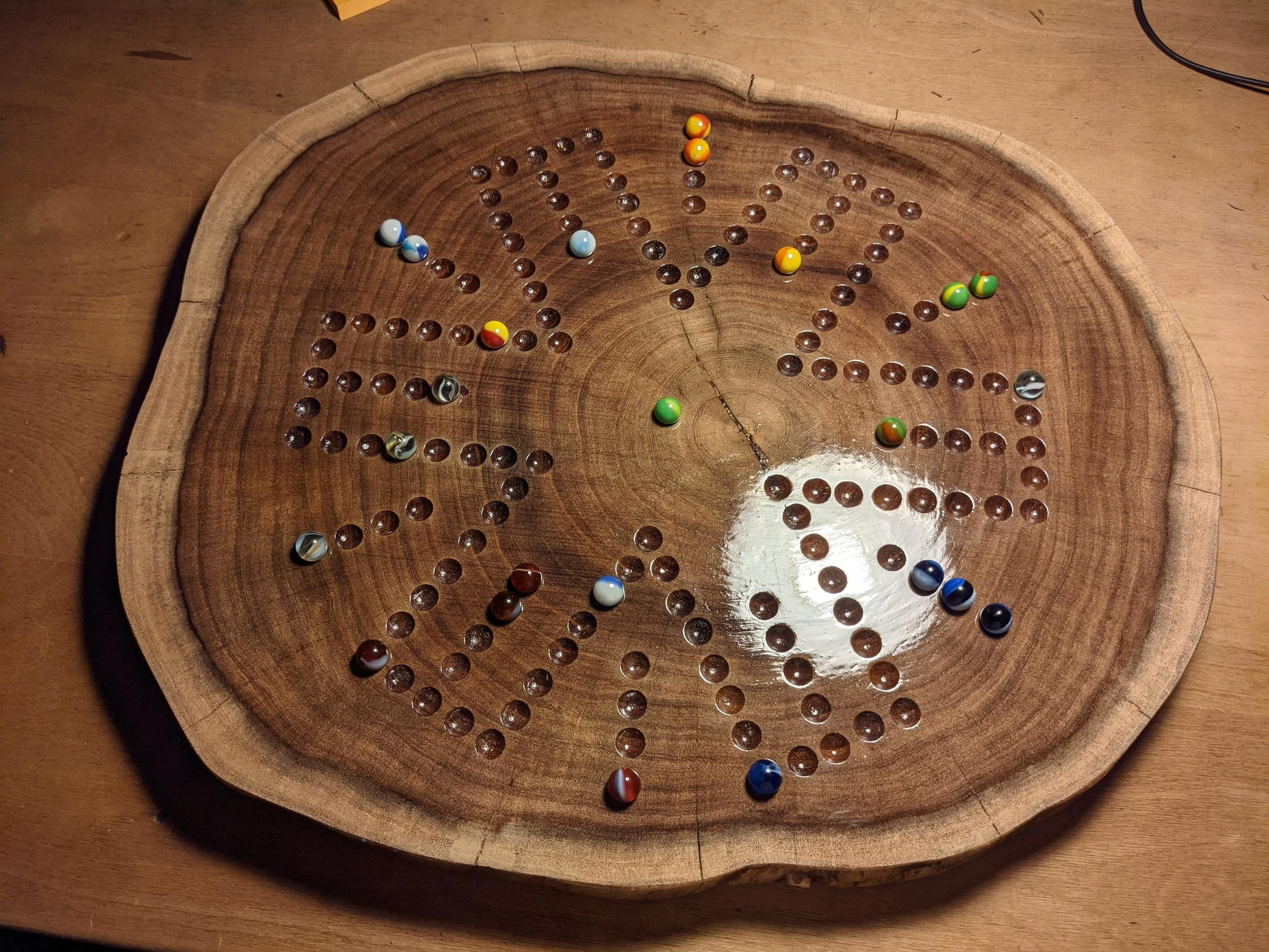  6-player side of a Taki board 