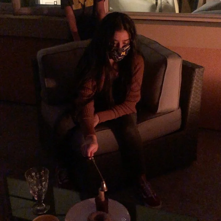A new era of birthday wish making! (Don't think we will go back to spitting on the cake we wish to serve our guests ever again!) May all your wishes come true my ❤️!