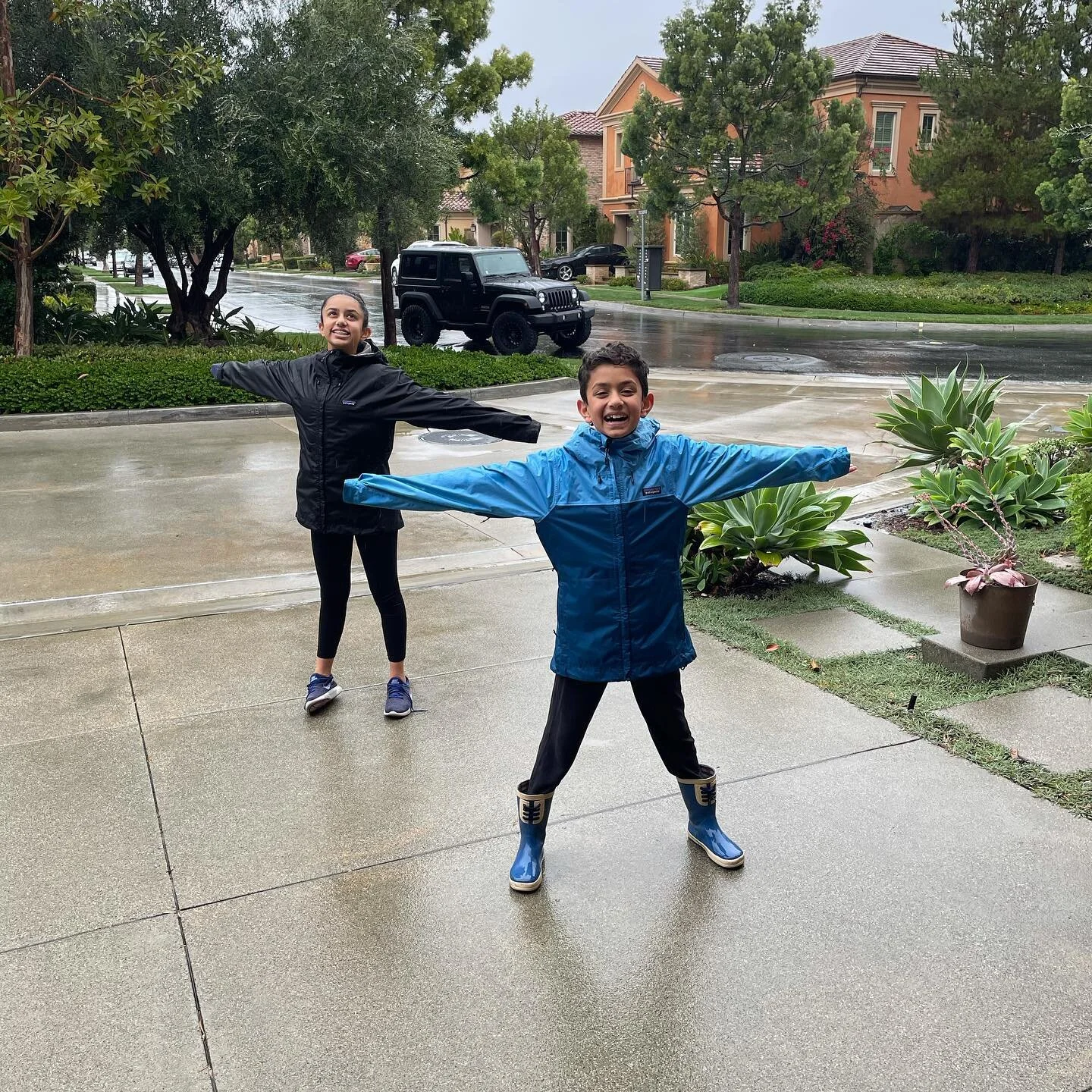 Never stop dancing in the rain.