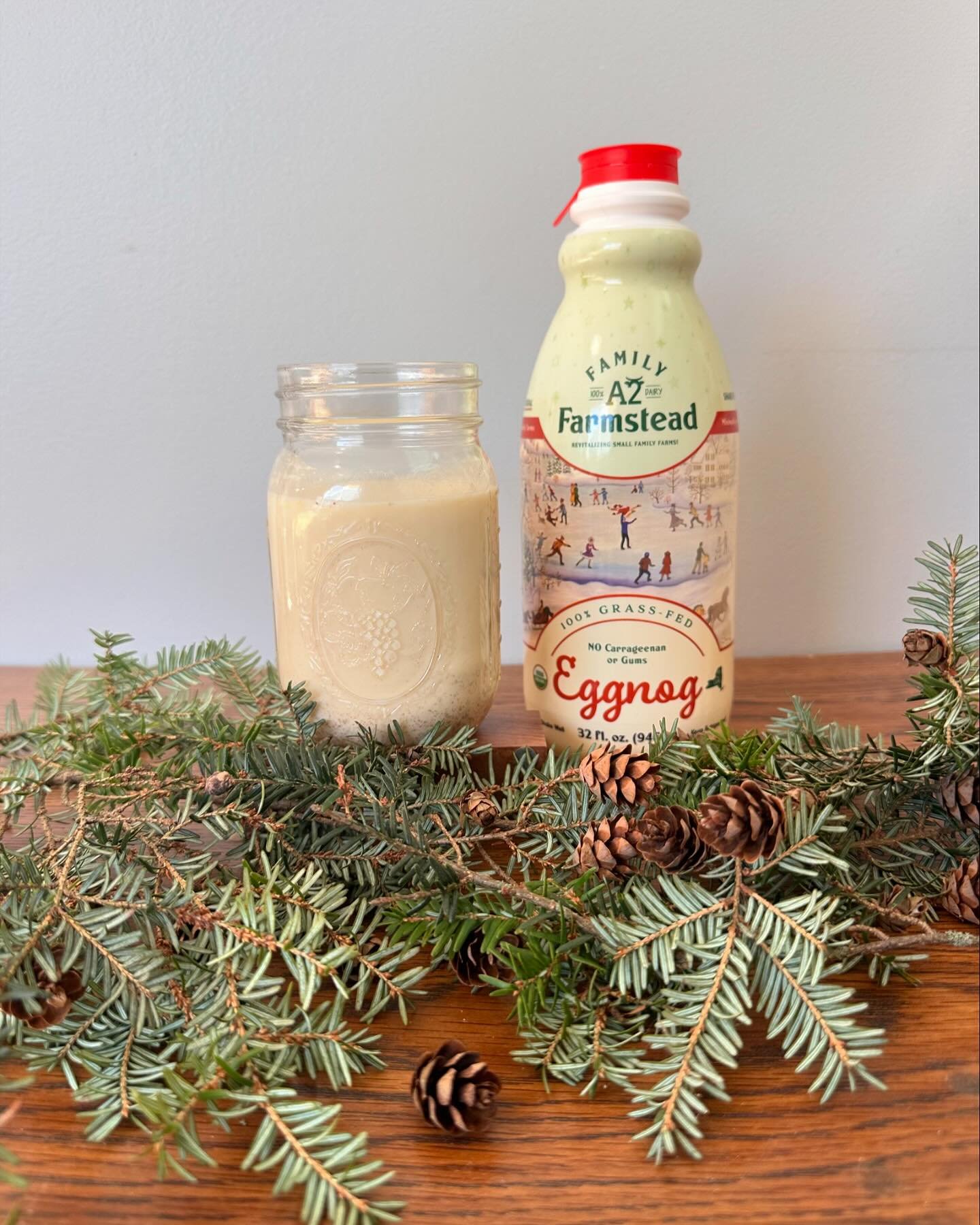 Thankful we can create a delicious holiday drink for all of our customers! Be sure to grab some (and share) as you celebrate later this week!🦃😊

#thankful #holiday #seasonal #eggnog #delicious #nutritious #lowtemp #nonhomogenized #a2 #a2milk #thank
