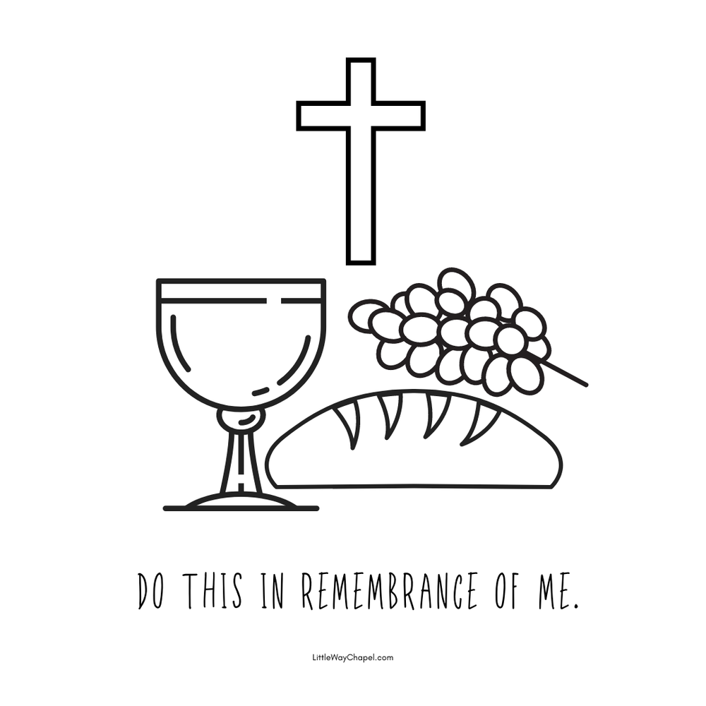 Holy Week Coloring Pages — Little Way Chapel holy-week-coloring-pages-little-way-chapel