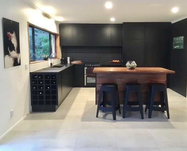 Black Kitchen Make-Over