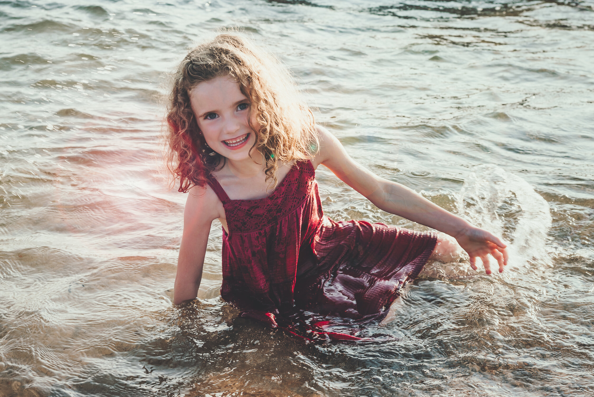 Harkness Park Child Portrait