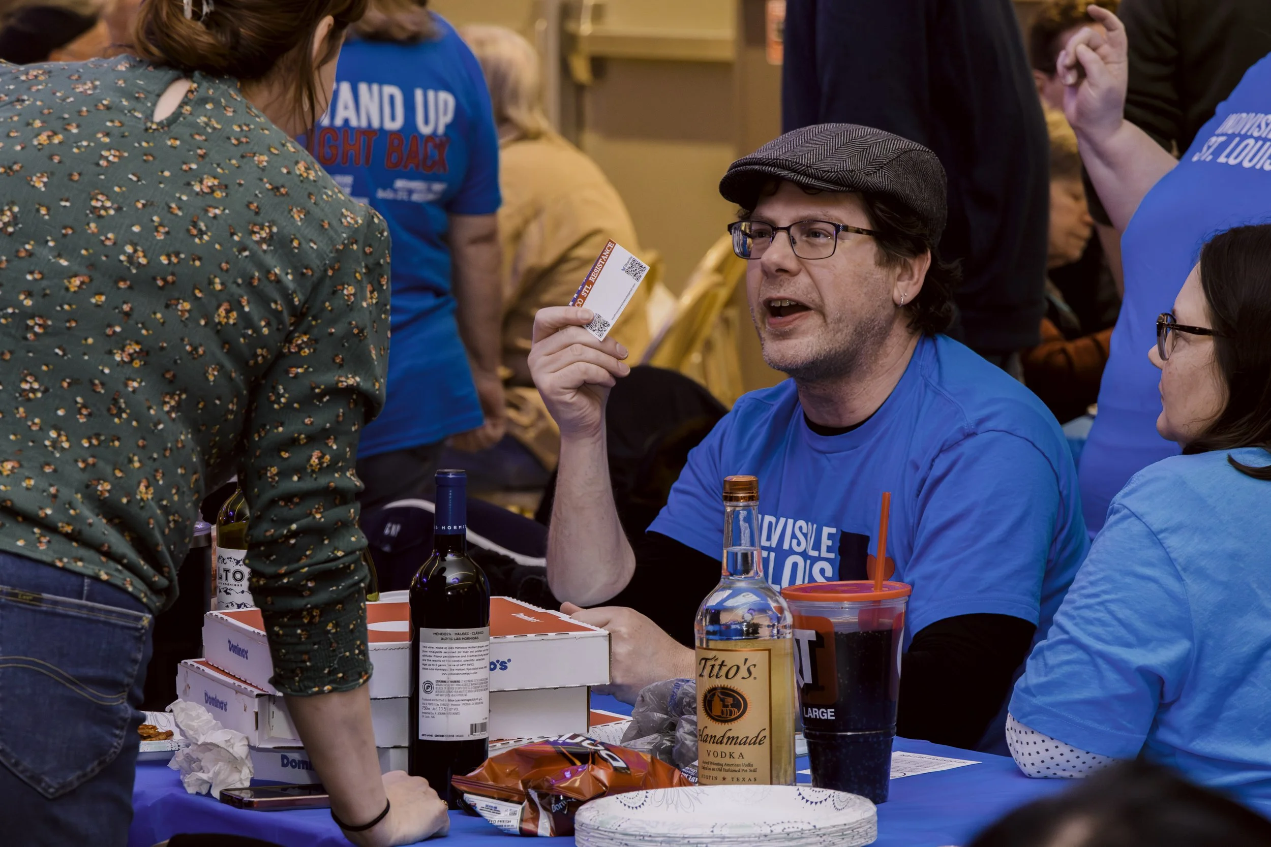 Team Indivisible at Trivia Night