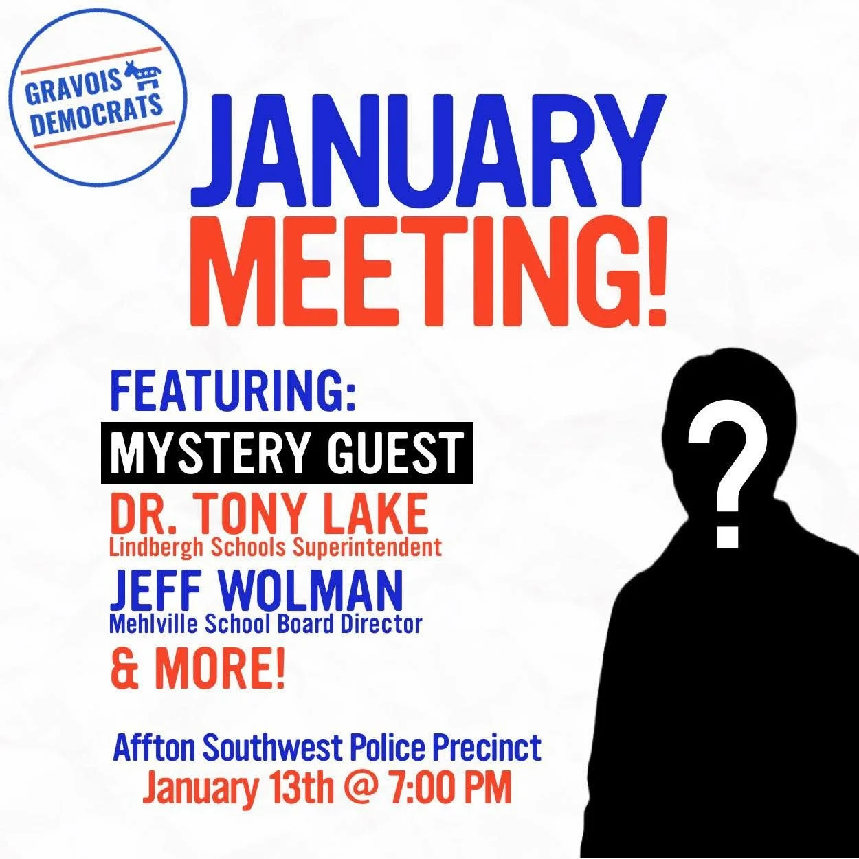 Gravois Democrats January Meeting