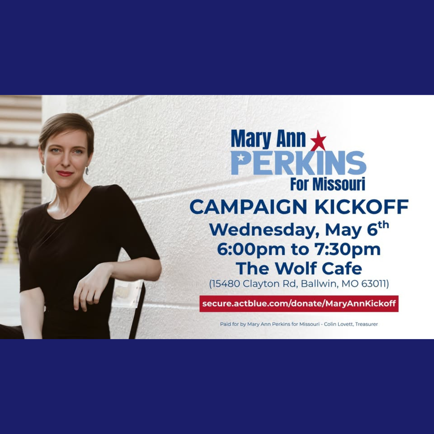 Mary Ann Perkins for Missouri Campaign Kickoff
