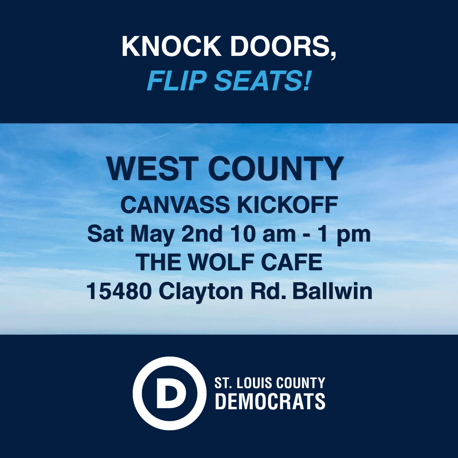 West County Canvass Kickoff