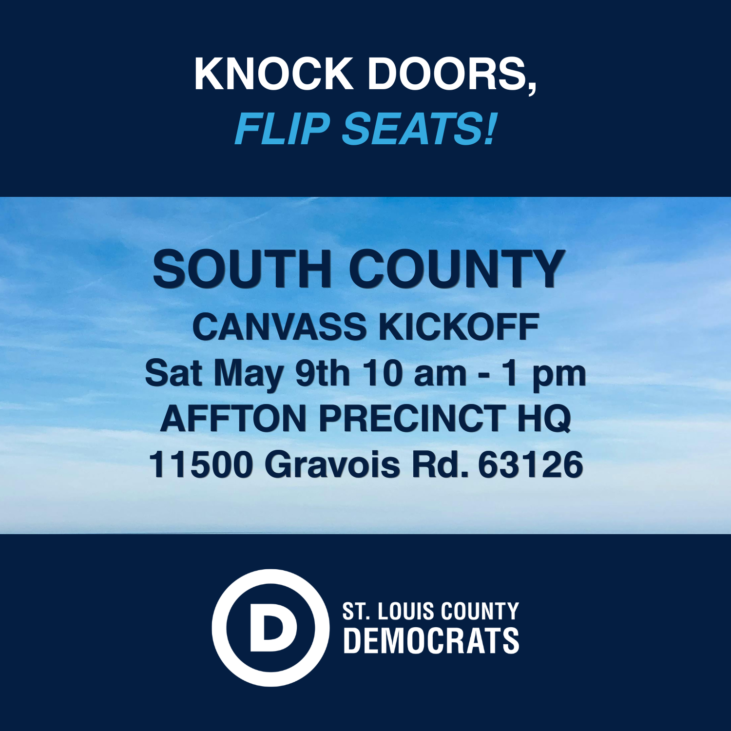 South County Canvass Kickoff
