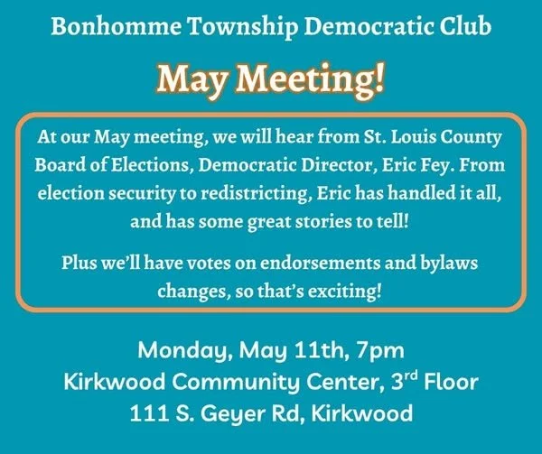 Bonhomme Township Democrats Monthly Meeting