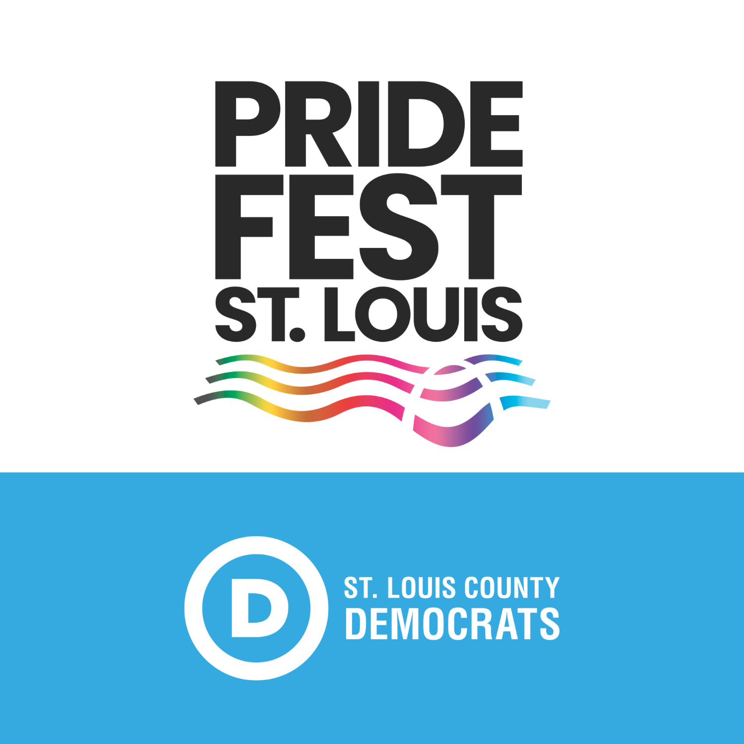 St. Louis County Democrats at Pride Fest STL - Saturday