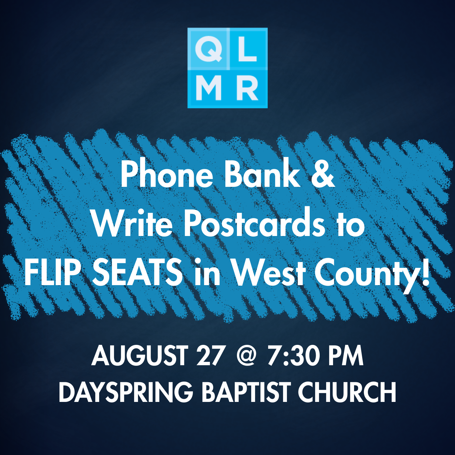 Phone Bank and Postcard Writing with Queeny-Lafayette and Missouri River Democrats