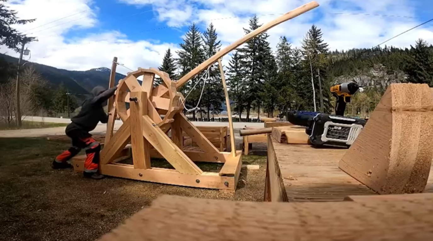 Cheese Curd Catapult on CBC News for Canada Day!