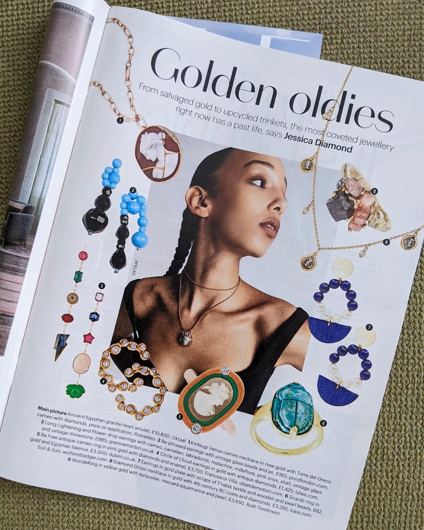 Thank you Jessica @thediamondedit for including our Re-phrased earrings in this weeks @theststyle 🖤