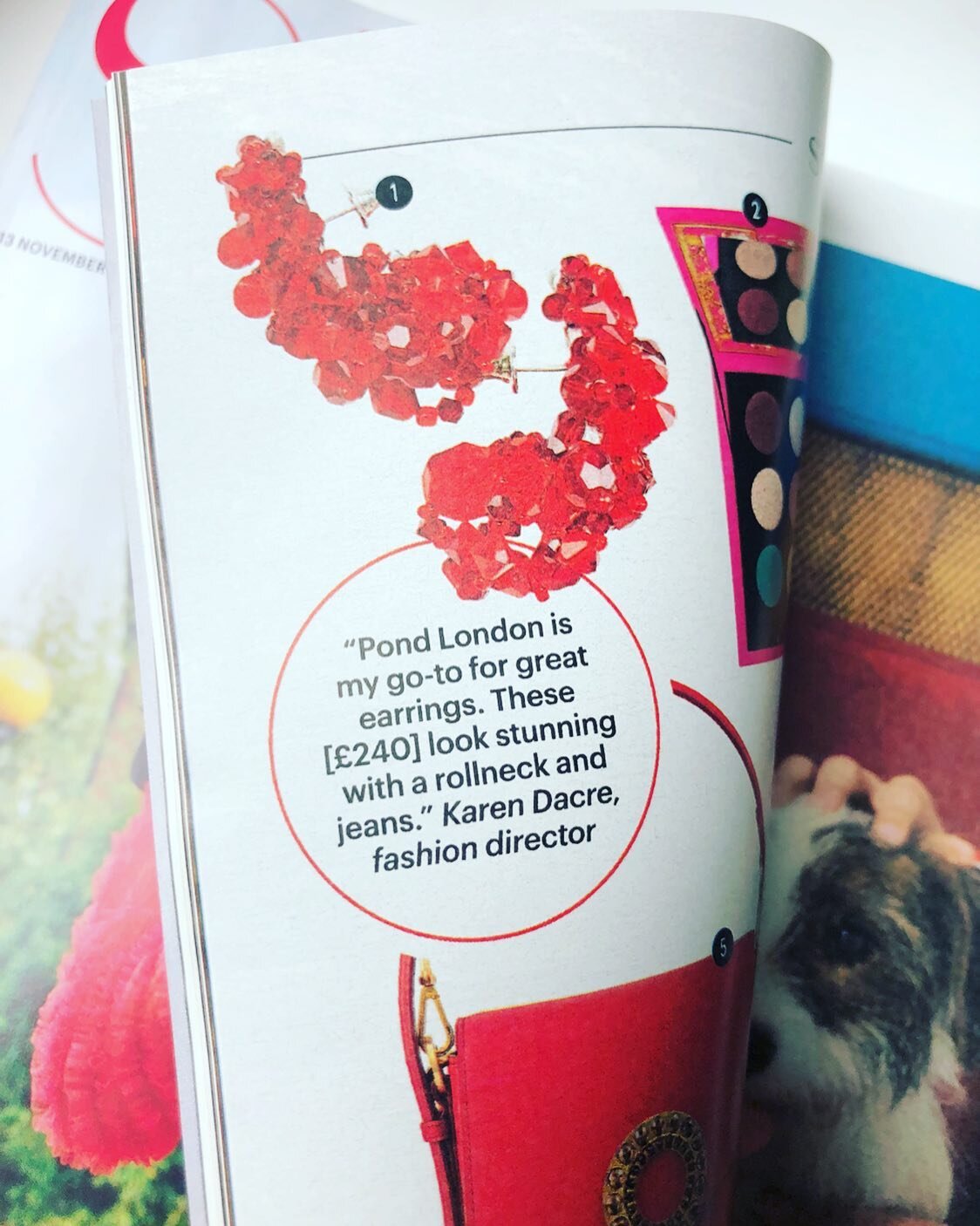 Thank you @karendacre for including our new Red Tornado Studs in todays @theststyle wish list ❤️