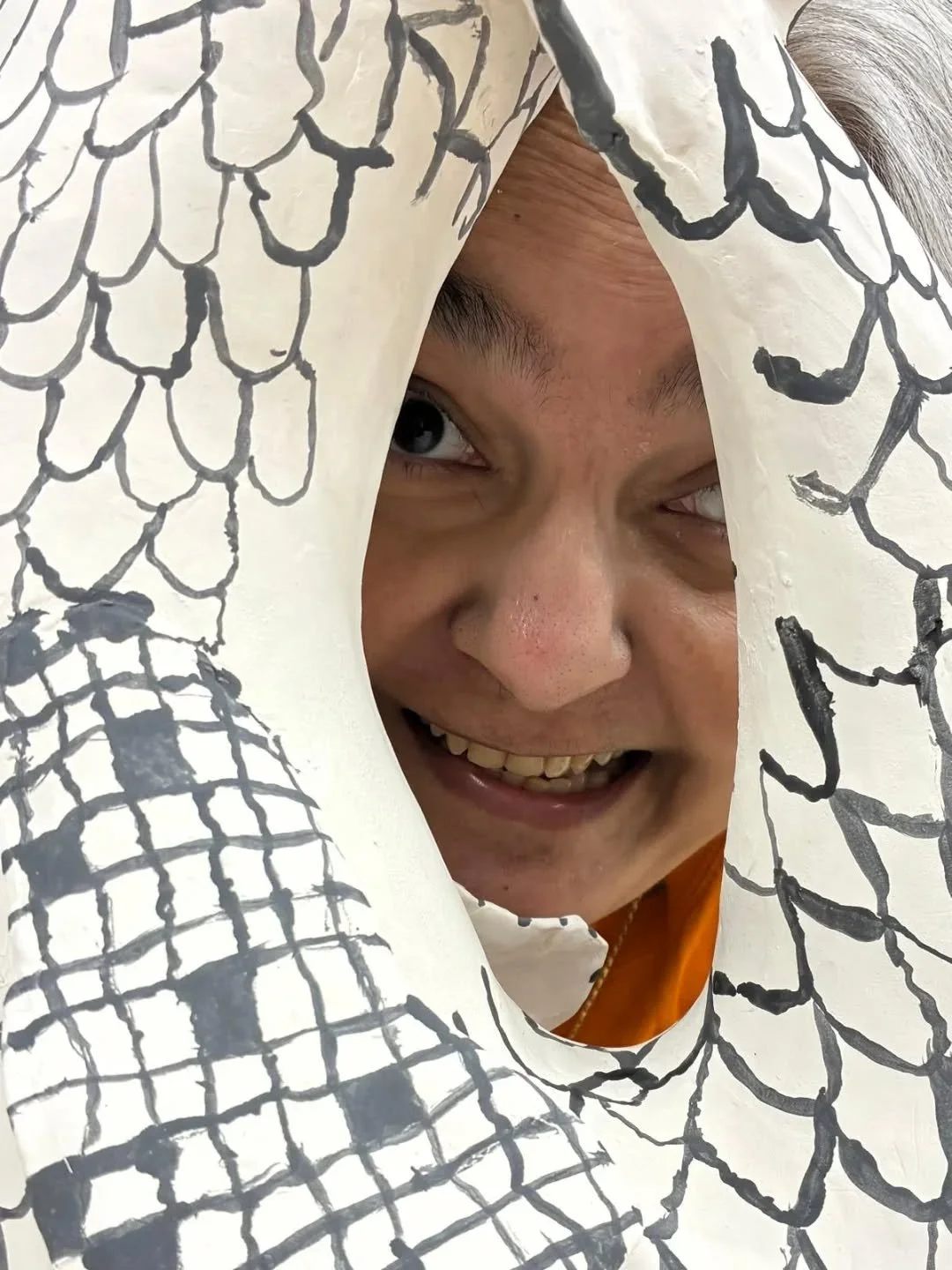Caught a glimpse of Tirzah&rsquo;s latest creation &mdash; just wait until you see the finished piece, not long now!!