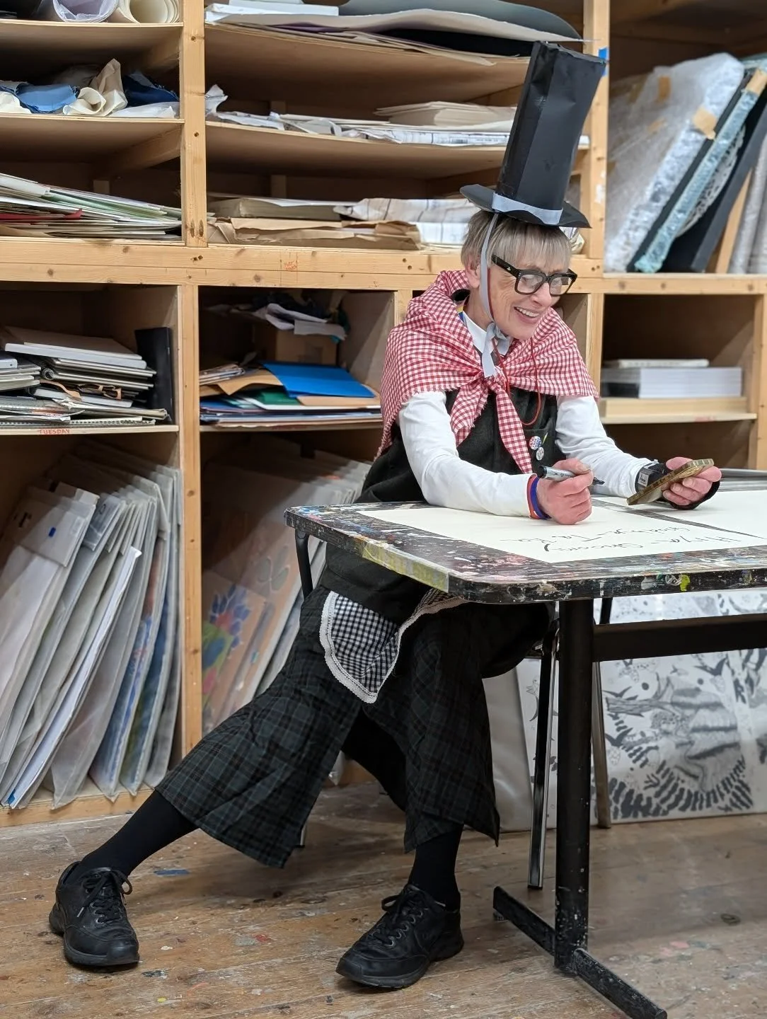 Throughout the week we have been honouring St David, the patron saint of Wales. 🏴

Sarah, who has volunteered with us for over 15 years, created a wonderful collection of traditional Welsh dress outfits for the celebrations. Her dedication, creativi