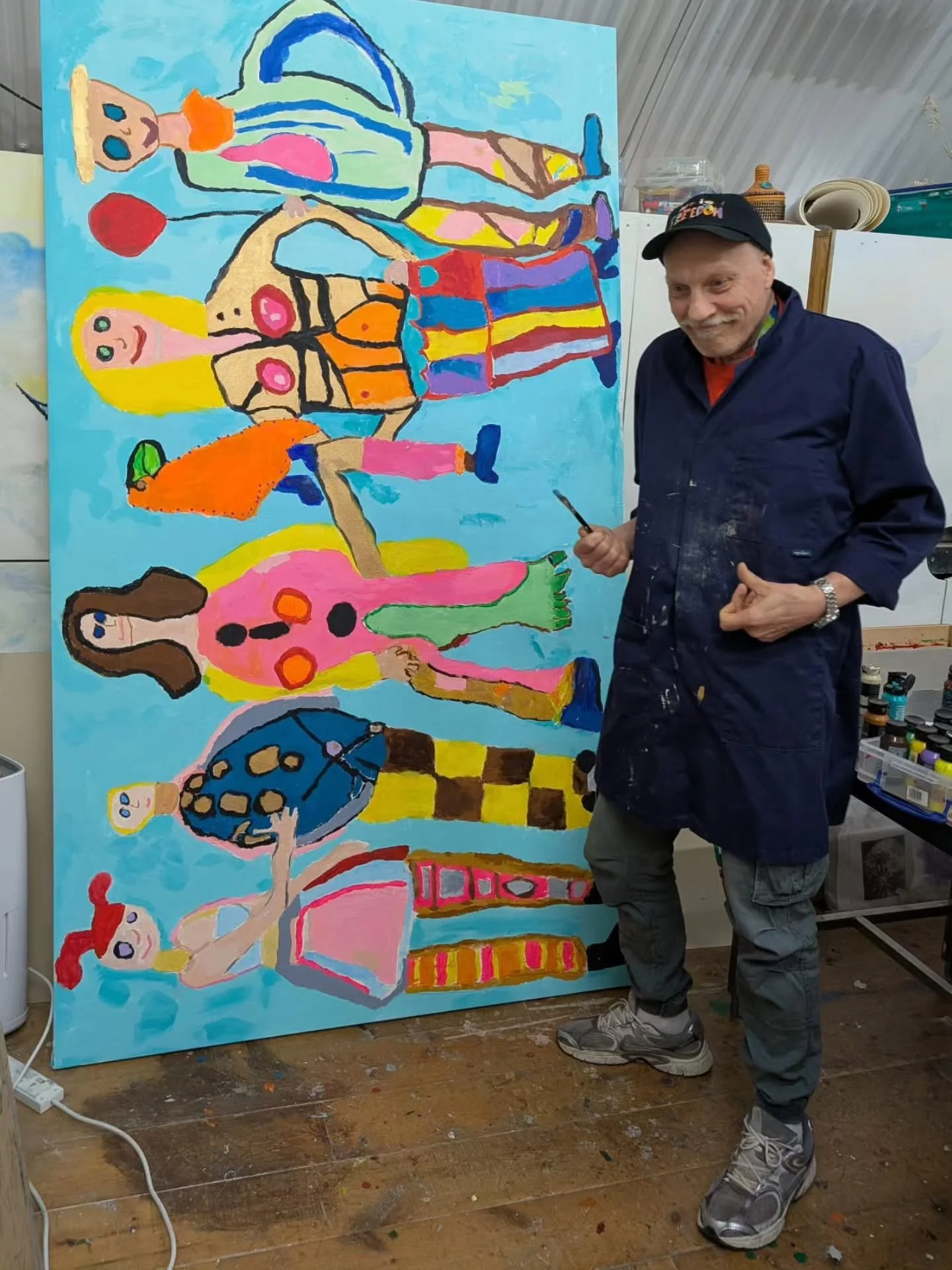 We&rsquo;ve been sharing works in progress from our fabulous TA, and now we&rsquo;re so excited to reveal that Ladies of Your Dream is officially complete... after many hours spent pruning, perfecting, and Springsteen-sing-along-ing!

This striking p