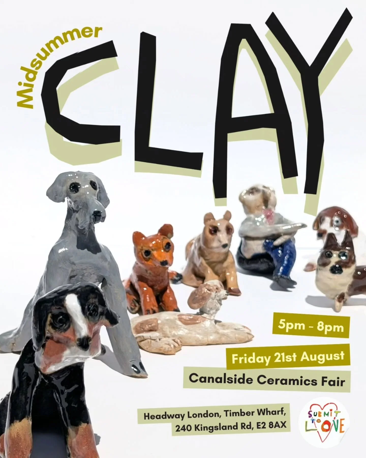👐🌞🏺 Introducing: Our Canalside Ceramics Fair 🏺🌞👐

This summer, we're swapping our usual Open Studio for something a little different...

Join us on Friday 21 August from 5&ndash;8pm at our canal-side home in Haggerston for a relaxed, sun-dapple