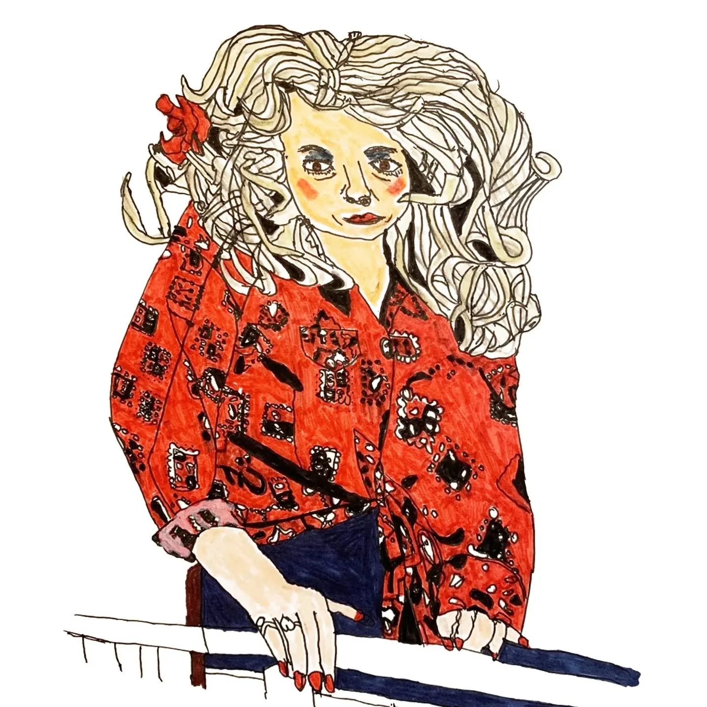 &ldquo;Find out who you are and do it on purpose.&rdquo; &mdash; Dolly Parton

For Sam, every drawing is a journey of discovery. 

Rest in peace, Dolly. Thank you for inspiring us to create, dream and be ourselves. 🤍