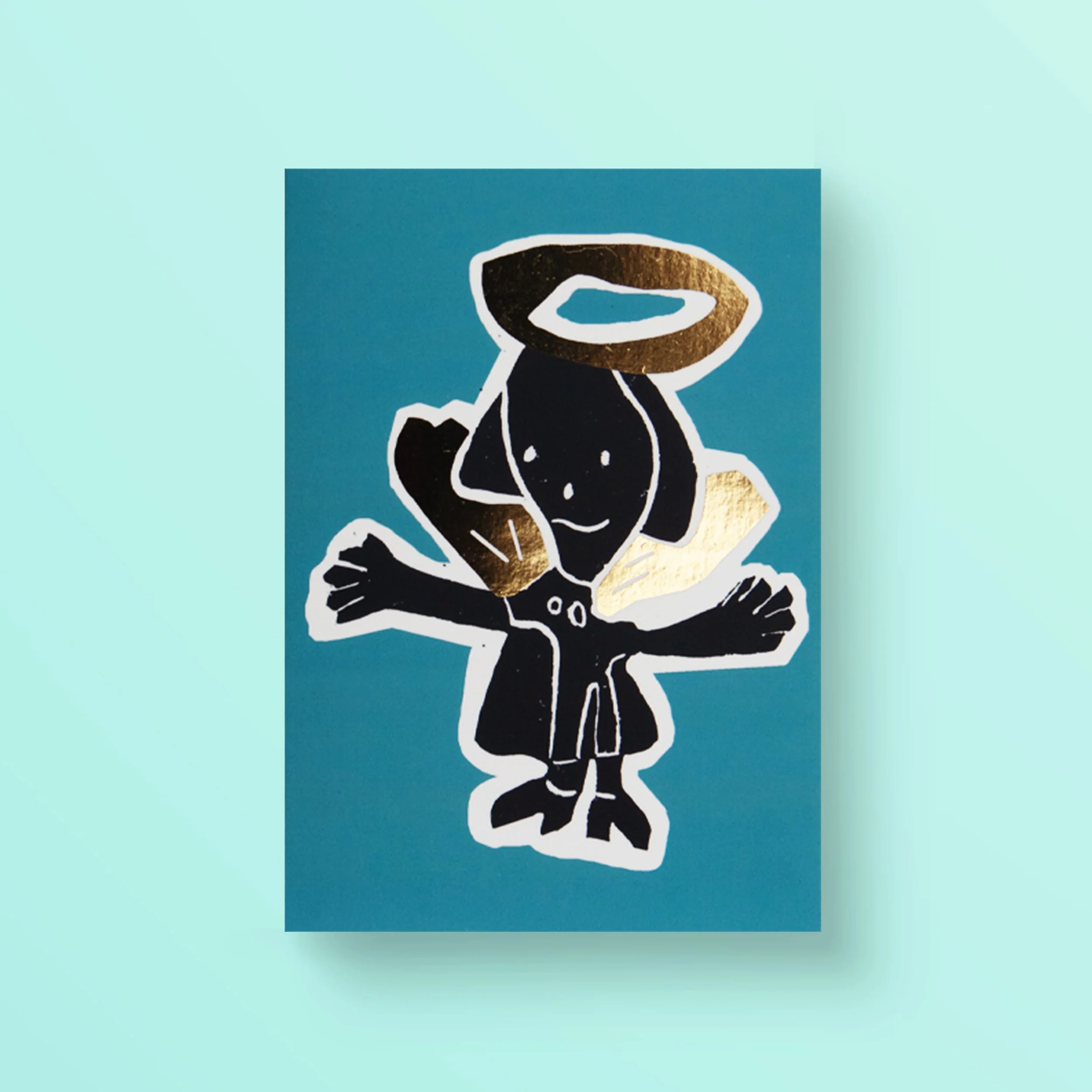 Christmas Card - Blue