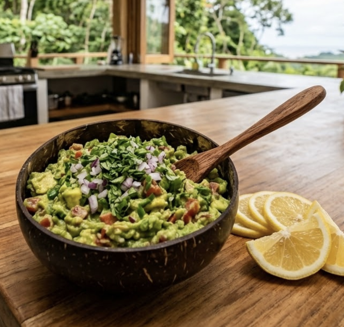 Organic Home-made Guacamole (300ml)