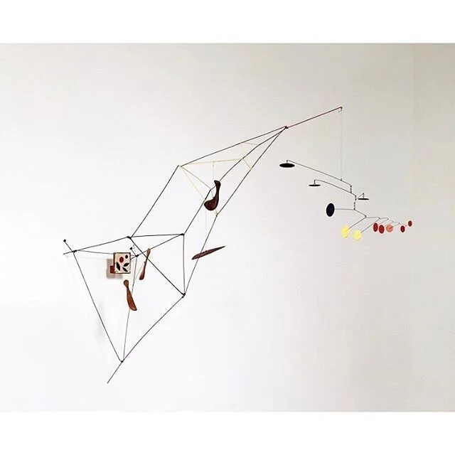 C A L D E R
&ldquo;The group of four towers that Calder made in 1951 have a character and a quality like nothing he made before or after. These curious cage like constructions are designed to be cantilevered from the wall, preferably high up.&rdquo; 