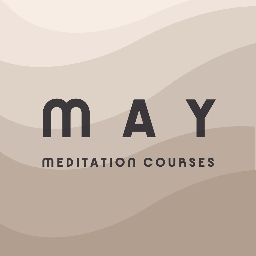 Learn To Meditate in May 🧘🏽&zwj;♂️

Last few spaces available for the ending of May - check out the slides for timings and sessions ⚡️

ONE SPACE available for a private course during May too; at times and dates that suit you best. 👀

Not quite su