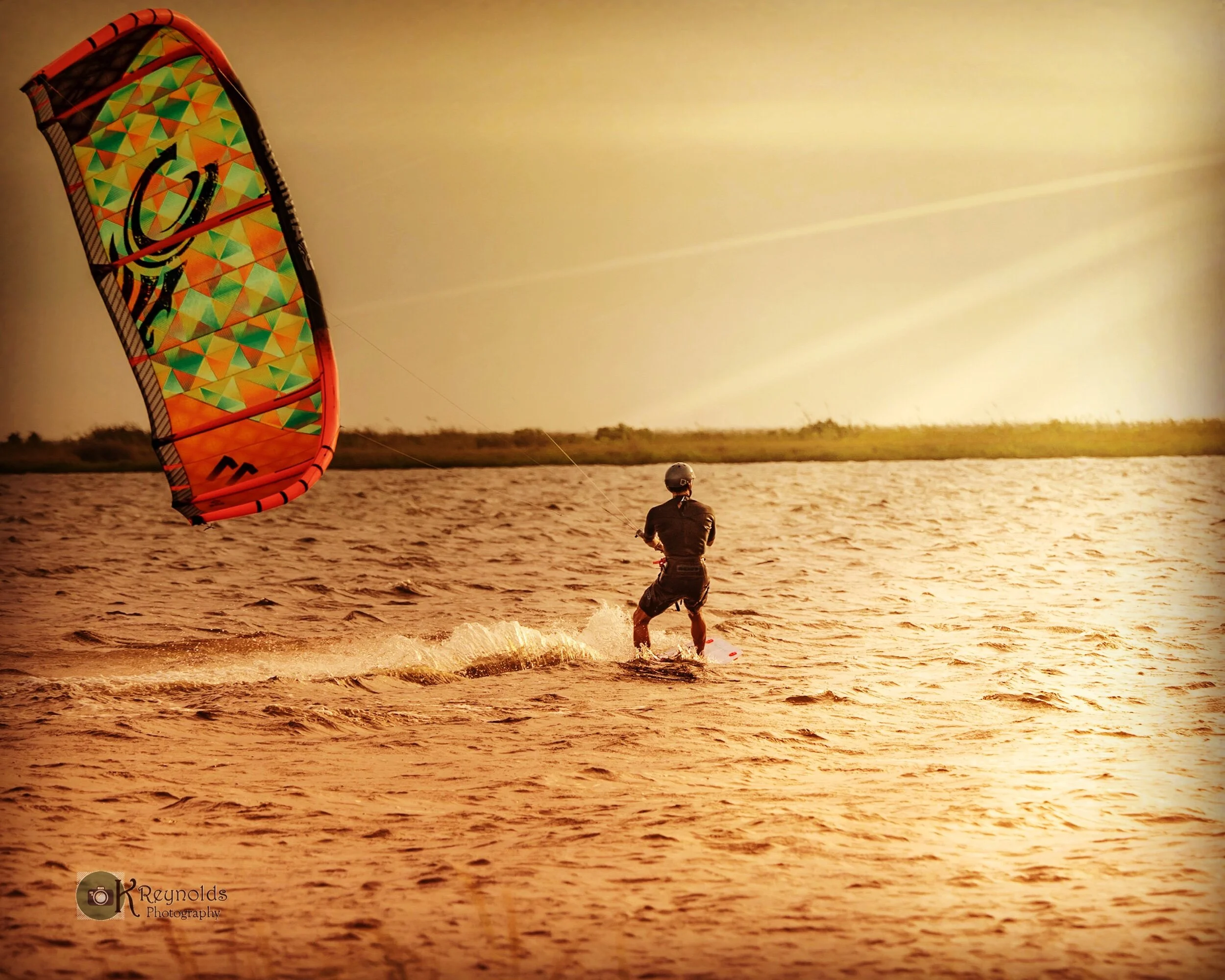 Sunset Kite Surfing (Copy)
