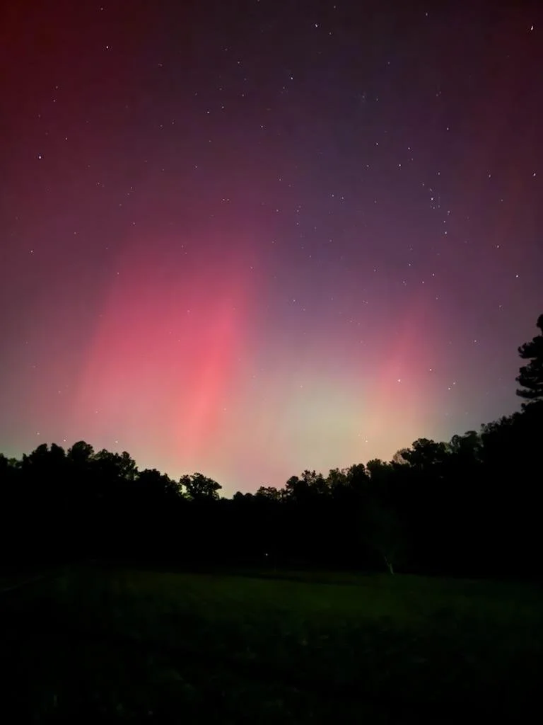 Northern Lights on the Bluff