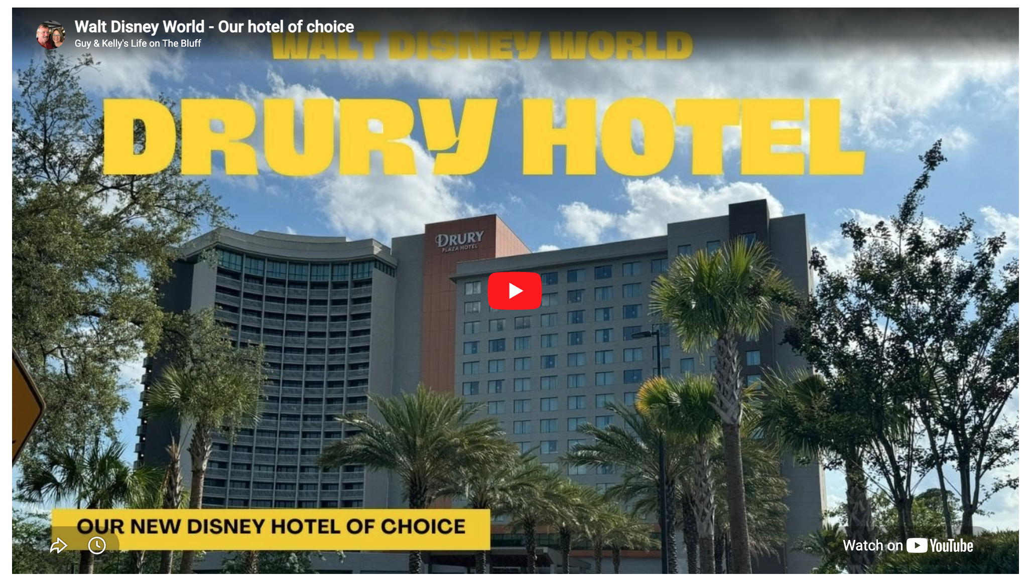 WDW -New Hotel -Our hotel of choice going forward