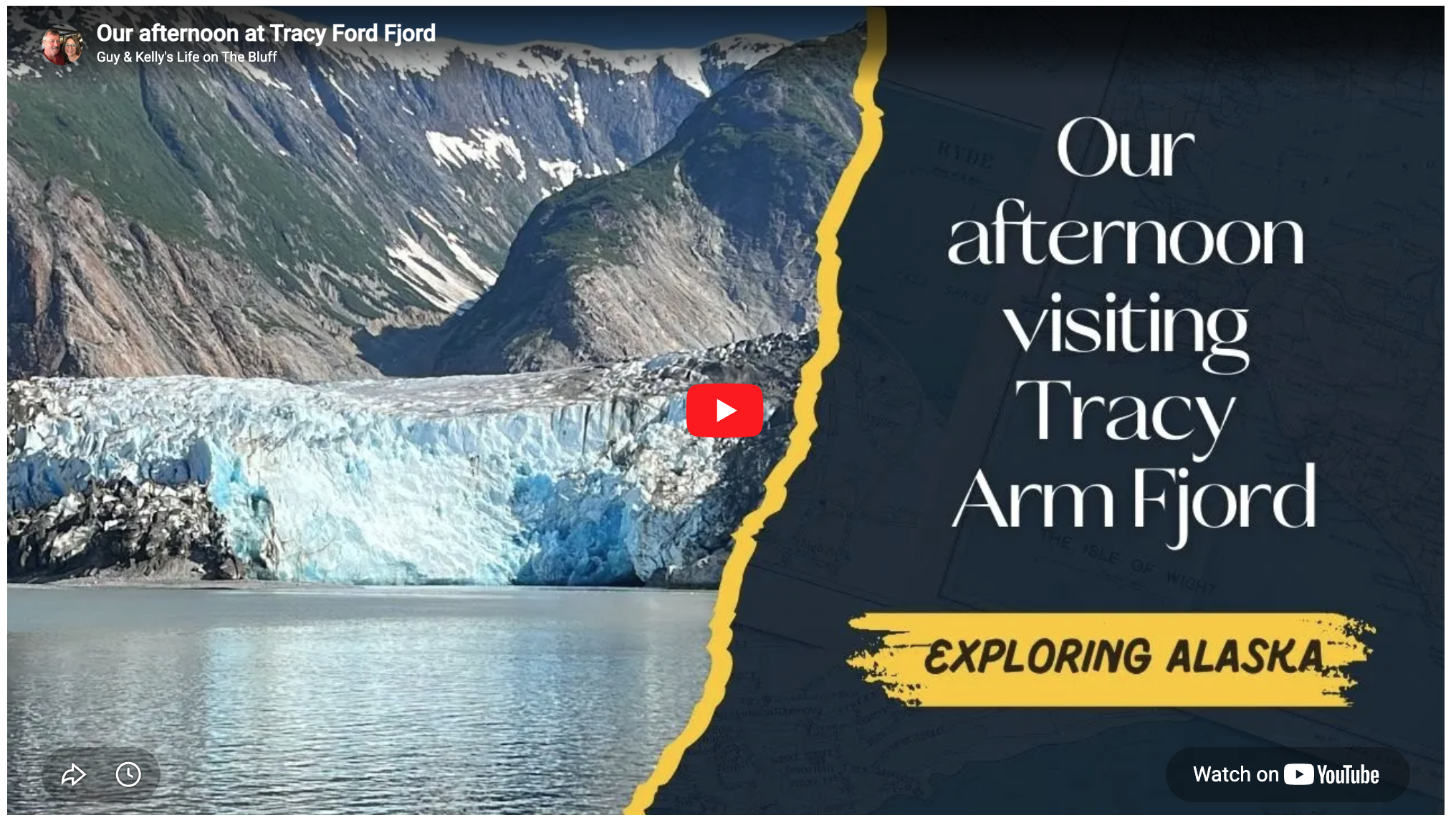 An afternoon visiting Tracy Arm Fjord - Video
