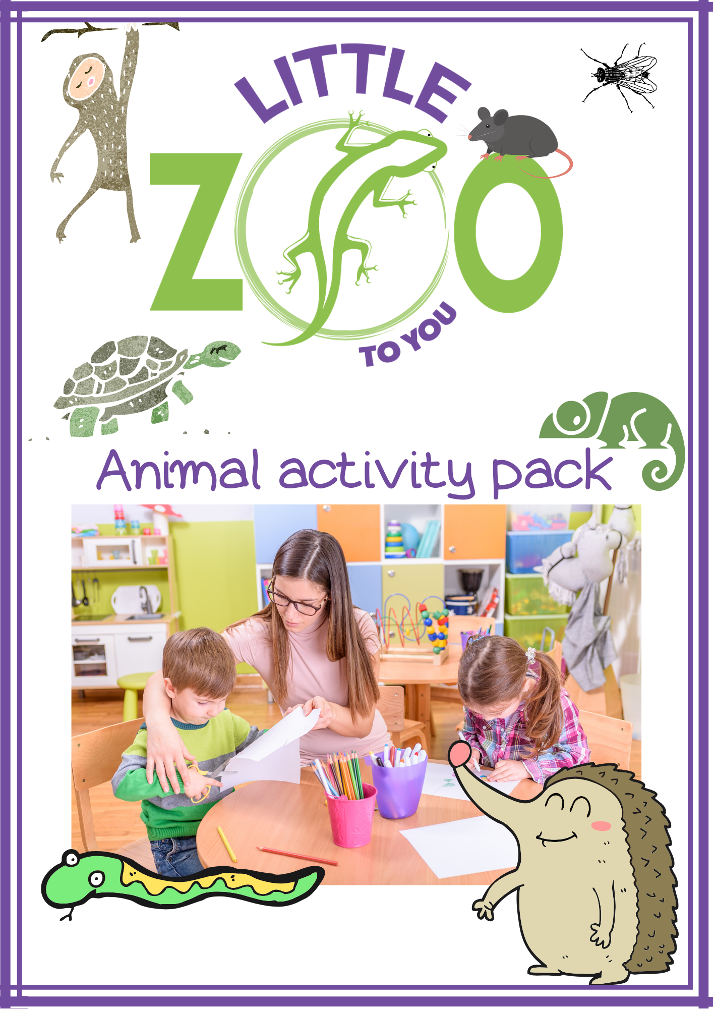 Tortoise Activity Pack