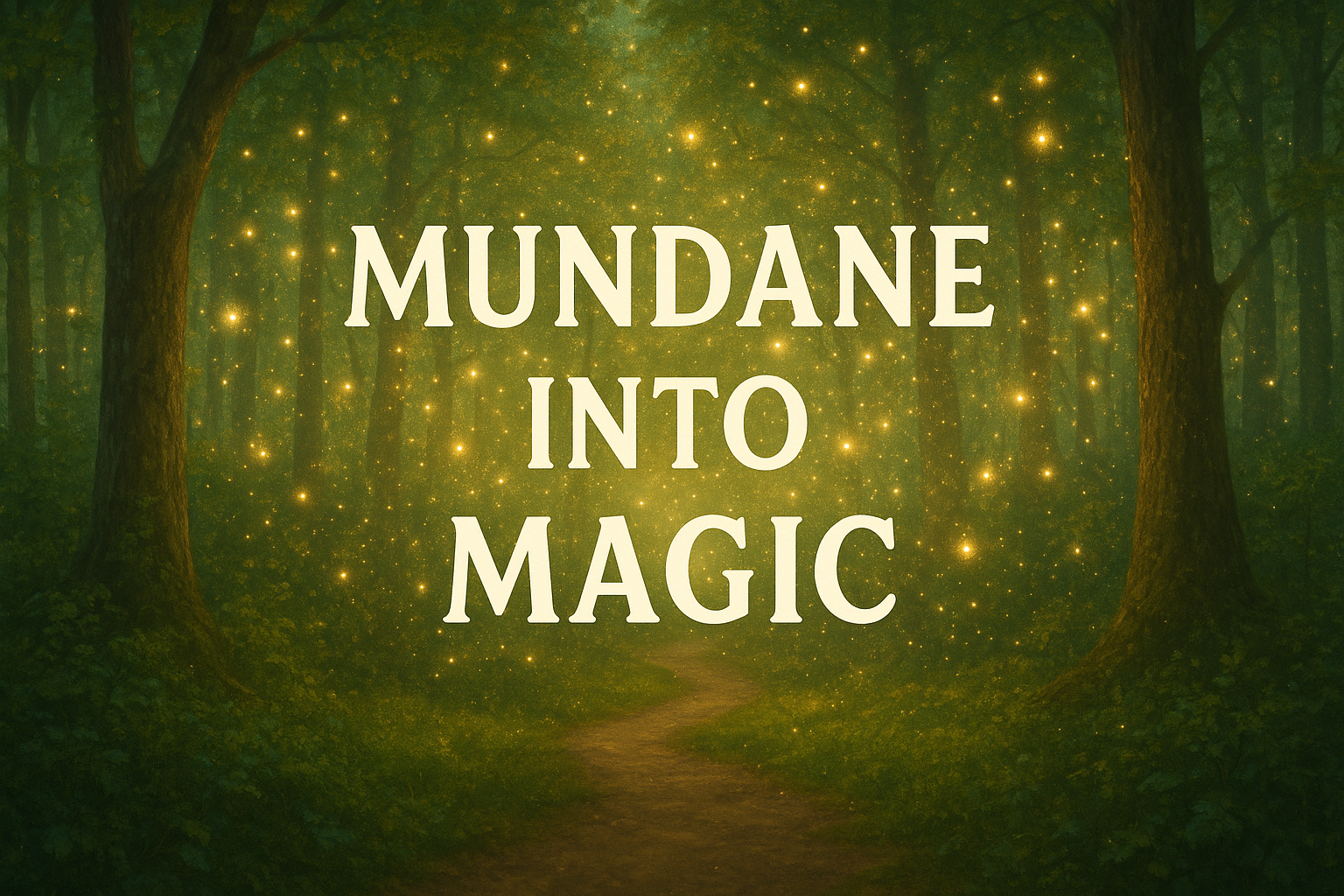 Mundane into Magic Writing Class