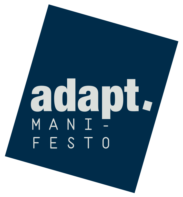 Adapt Manifesto