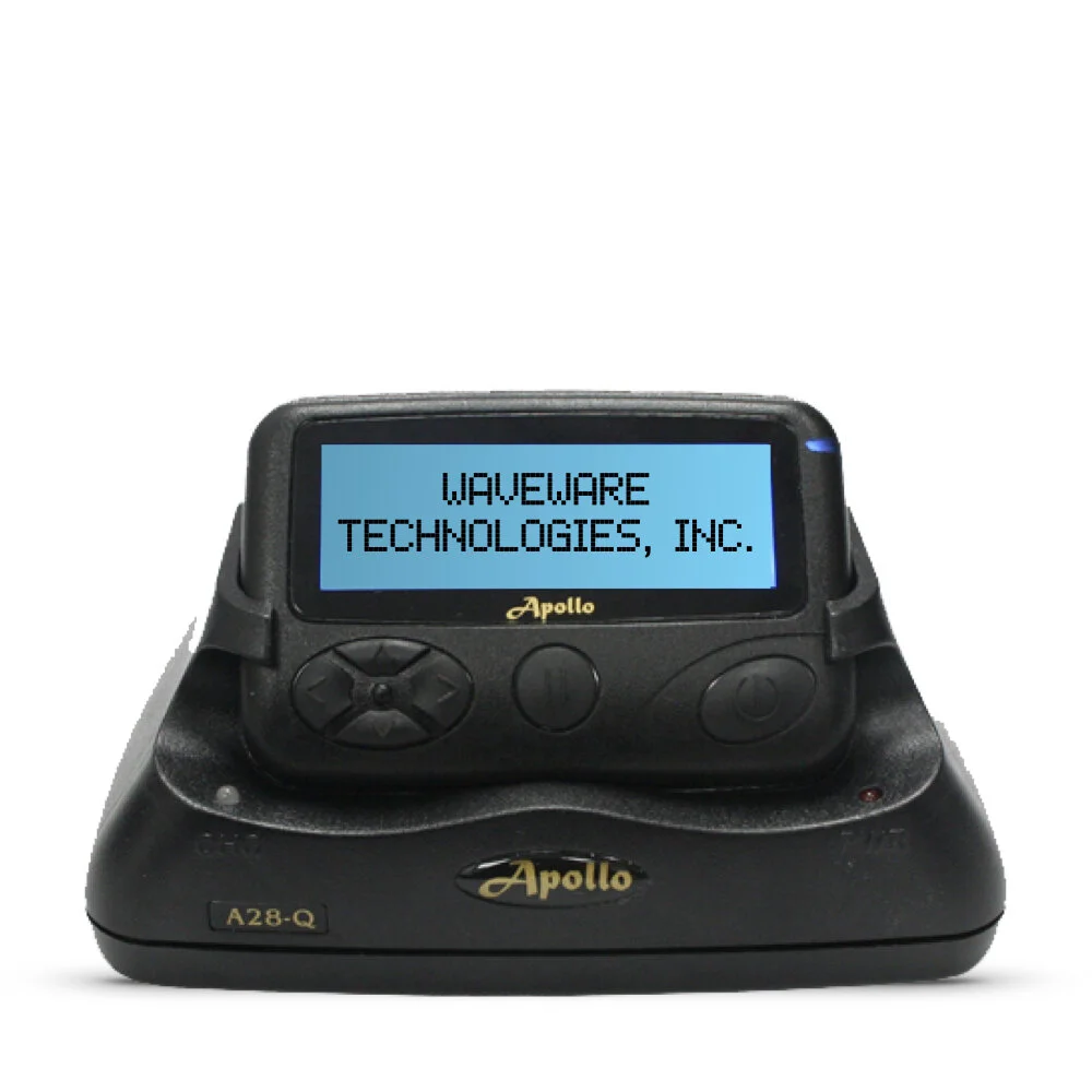 Apollo Alphanumeric POCSAG Pagers — WaveWare Technologies, Inc
