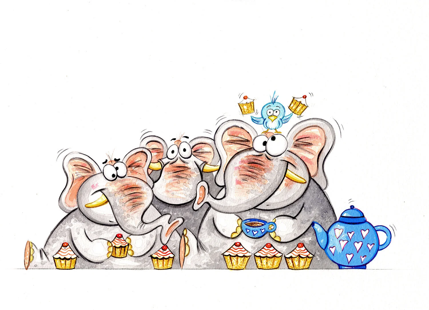 A-Memory-of-Elephants-Limited-Edition-Print-from-A-Piddle-of-Puppies-Andrea-Prior-Childrens-Author-Illustrator-Childrens-Books.jpg