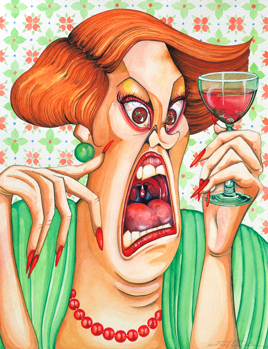 Cecilia's Mother -Limited-Edition-Print-A-Parcel-of-Pigs-Andrea-Prior-Childrens-Author-Illustrator-Childrens-Books.jpg