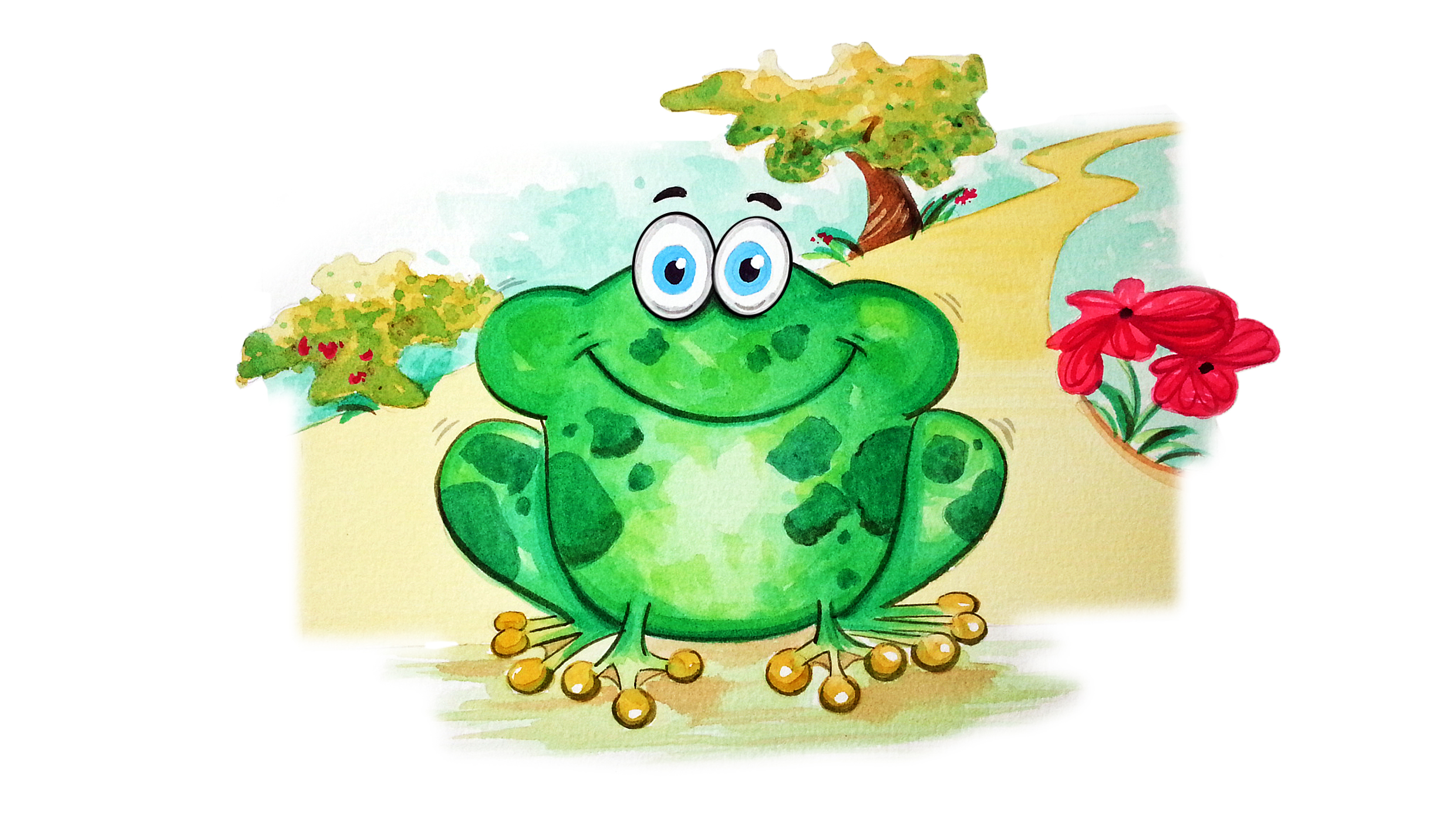 Toad-Limited-Edition-Print-A-Parcel-of-Pigs-Andrea-Prior-Childrens-Author-Illustrator-Childrens-Books.jpg