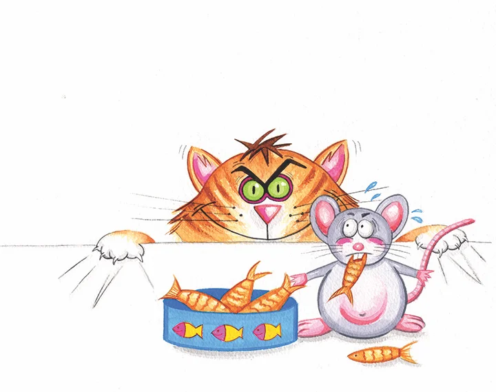 Nosy Parker (original painting)