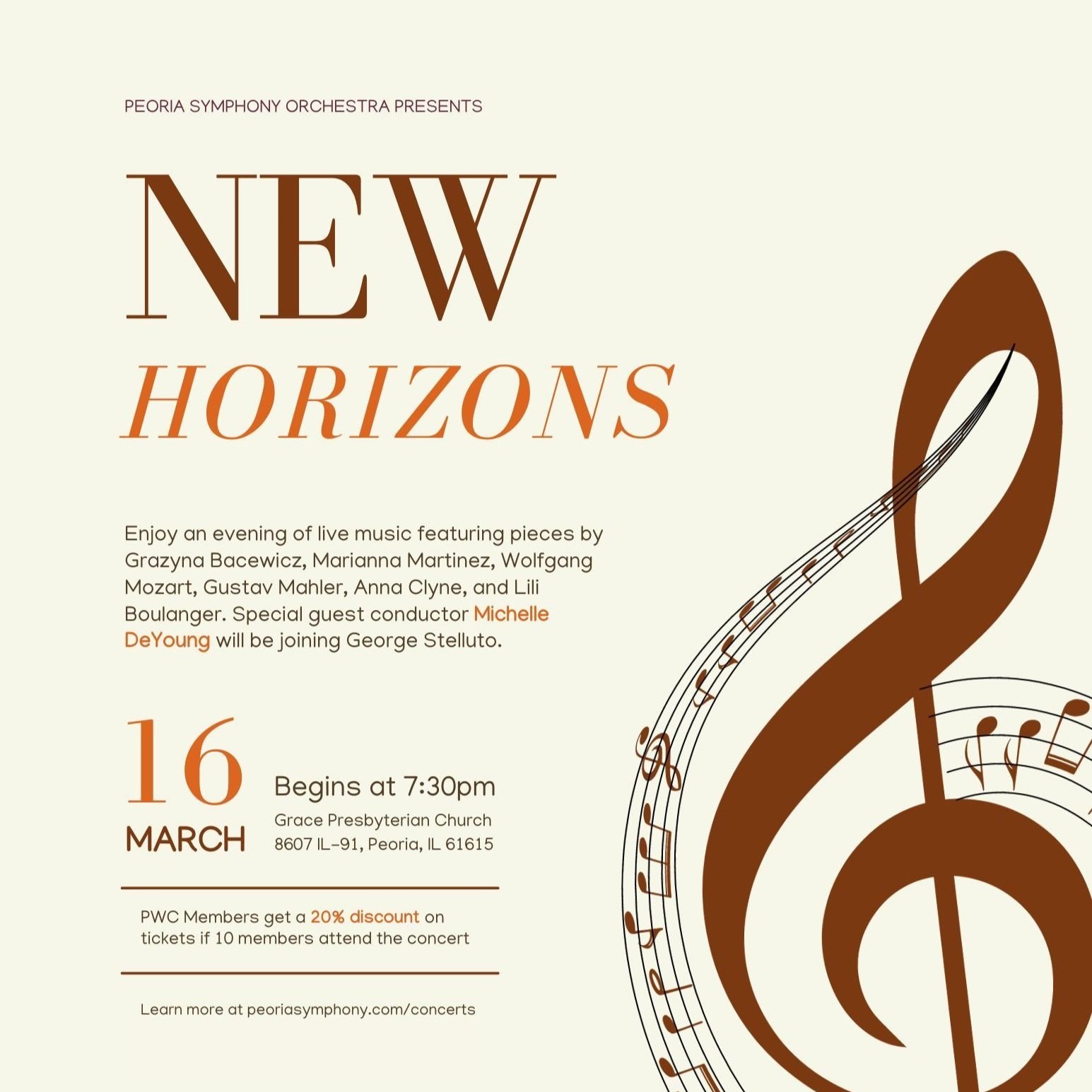 PWC Members Out and About: PSO Women's Concert