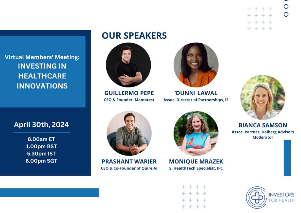 Virtual Member Meeting: Investing in Healthcare Innovations