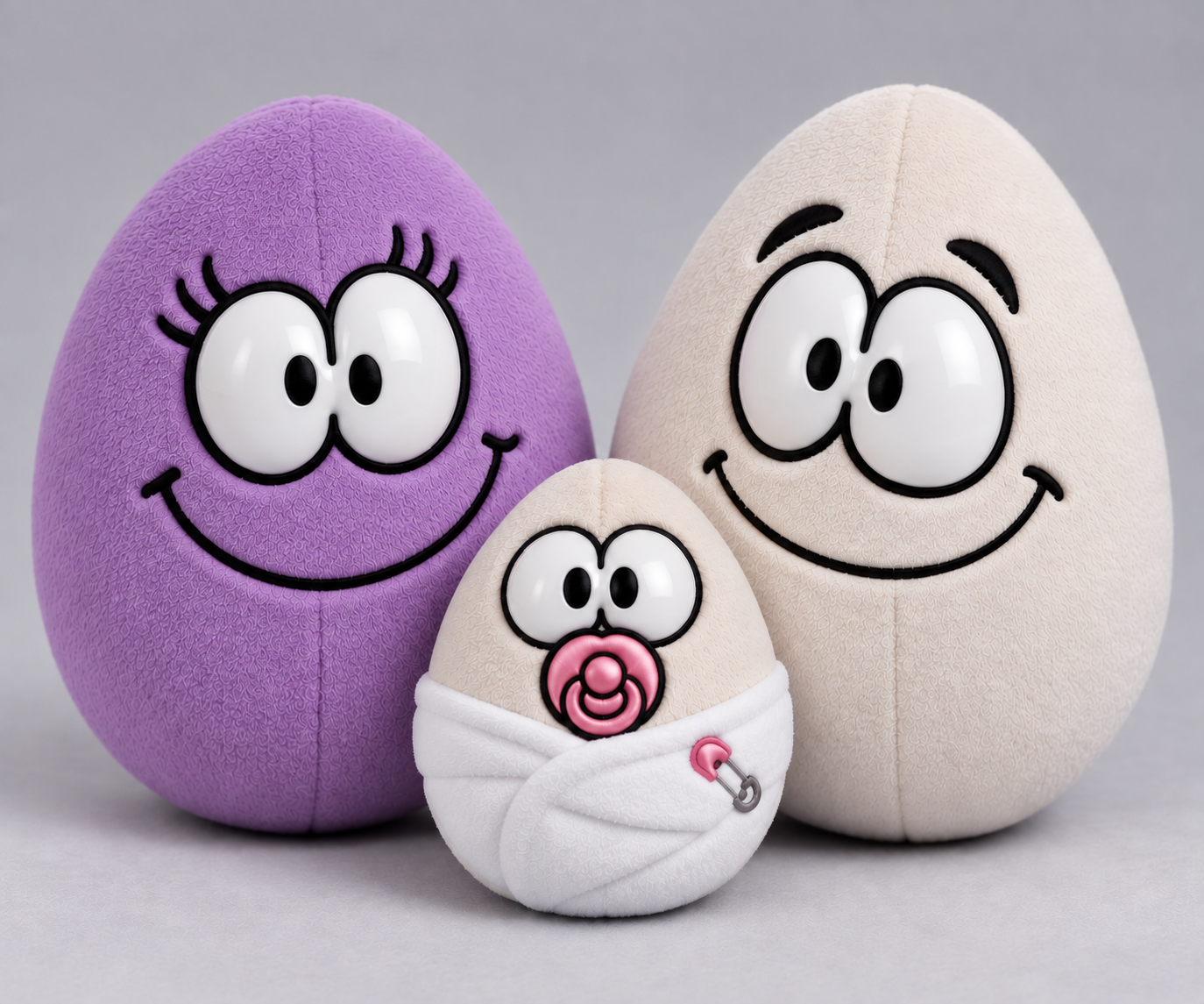 Good Egg Family Plush Toys
