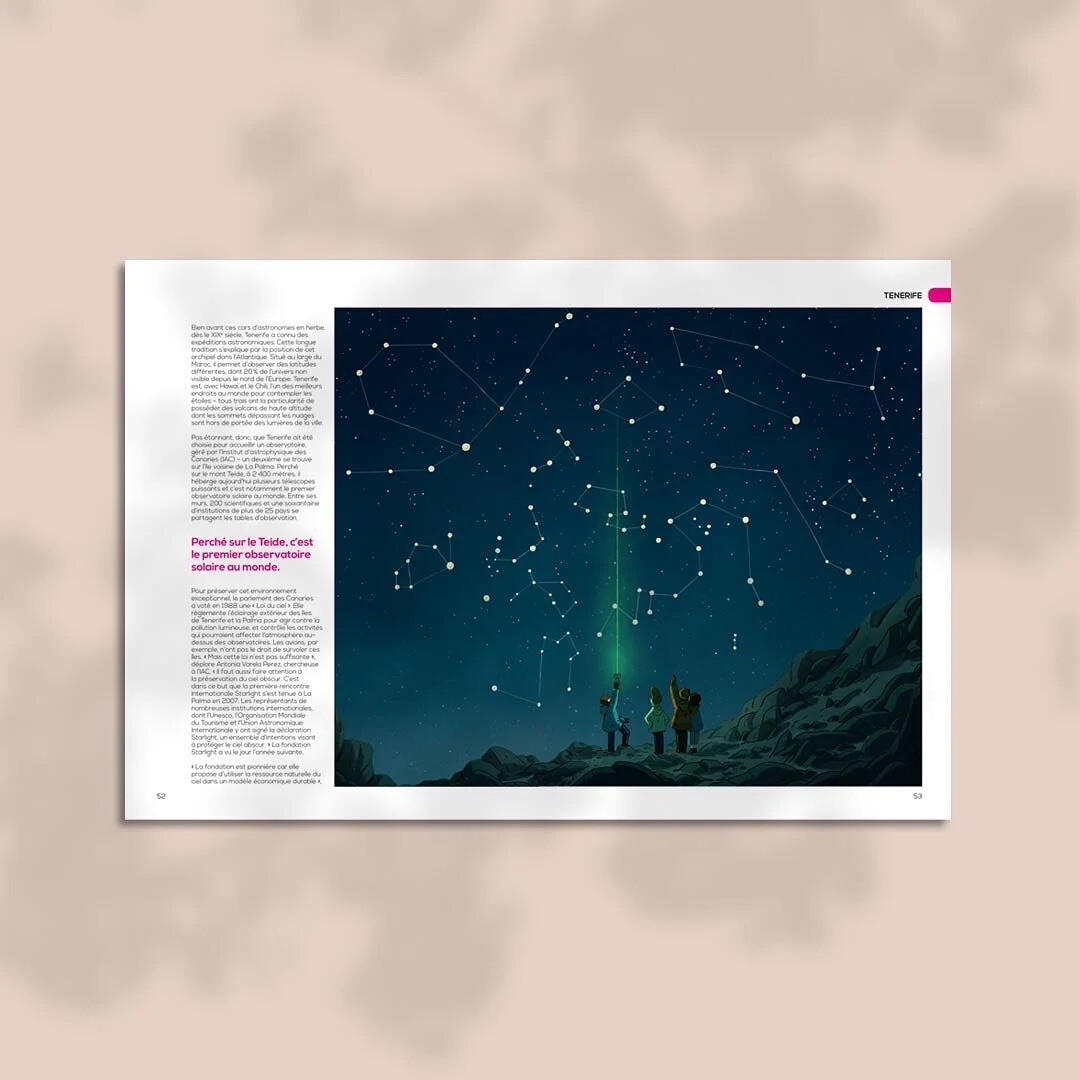 💫 T E N E R I F E 💫 
.
.
.
.
.
.
.
A beautiful illustrated feature in Tenerife for Enjoy! Magazine. 🎨 @joetoddstanton 
#illustration #magazine #editorial #tenerife #designer #freelance #artdirector