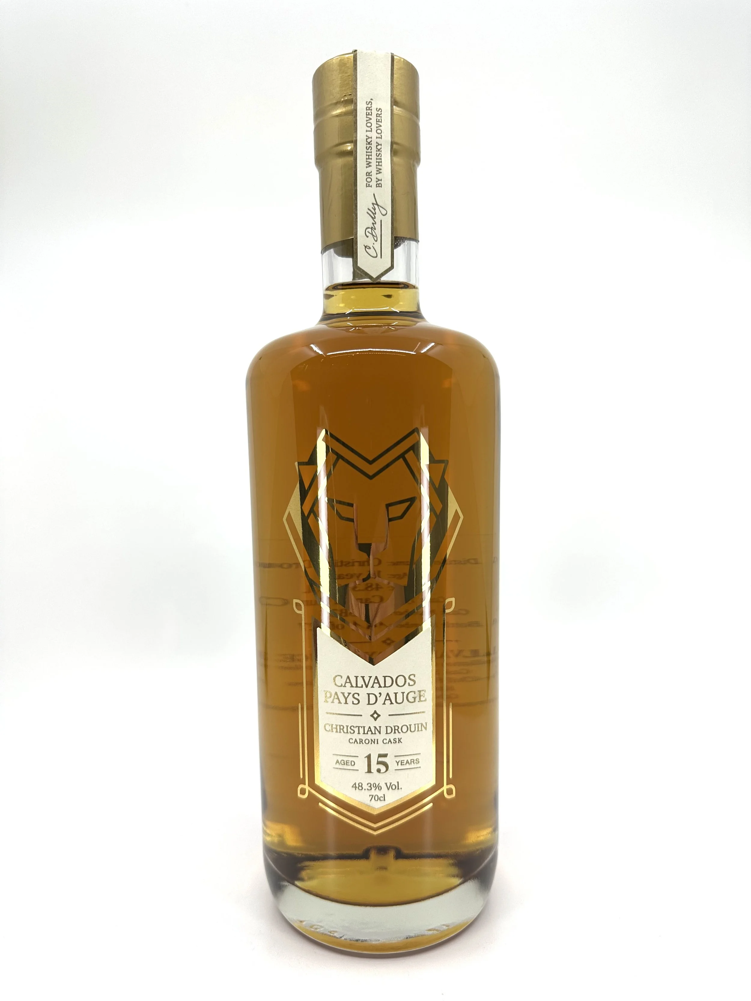 Calvados Christian Drouin - 15 Years Old - Caroni Cask - 48.3%