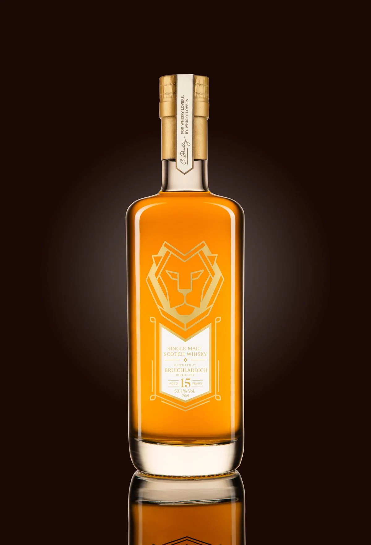 Bruichladdich - 15 Years Old - fully matured in  Château d’Yquem Barrique # 2010002231 - 53.1 % - 70cl