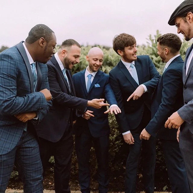 Ayyy! The boys are back in town! #forbiddenpanther #photographylife #weddingphotographer #weddingphotography #weddingphotograph #groomsmenstyle #groomsuit #engagementphotos #bestman #dreamweddings #manchesterwedding #weddingphotographyuk #weddingphot